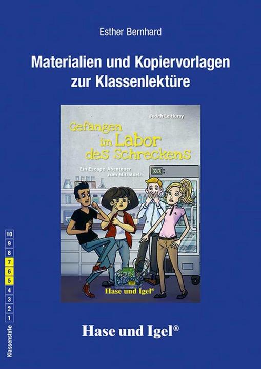 Produktbild Begleitmaterial: Gefangen im Labor des Schreckens (Deutsch, Esther Bernhard, 2024)