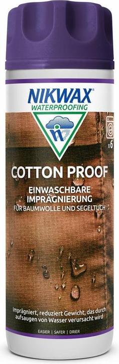 Actual product image Nikwax cotton proof (Liquid)
