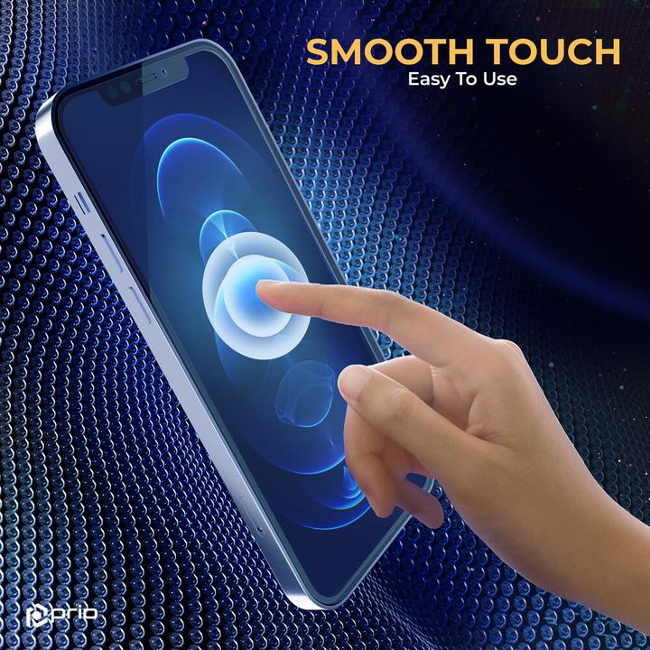 Produktbild prio Anti-Scratch Tempered Glass für iPhone 16 Pro Max (6,9 Zoll) klar (1 Stück, Apple iPhone 15 Pro)