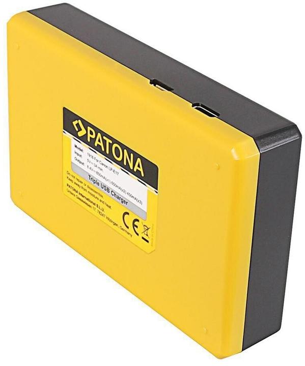 Produktbild Patona Triple Ladegerät Canon LP-E17 (Kamera Akku Ladegerät)