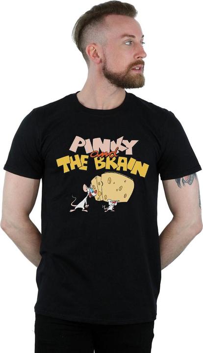 Immagine prodotto Universal Textiles Pinky And The Brain Cheese Head Maglietta Uomo (S)