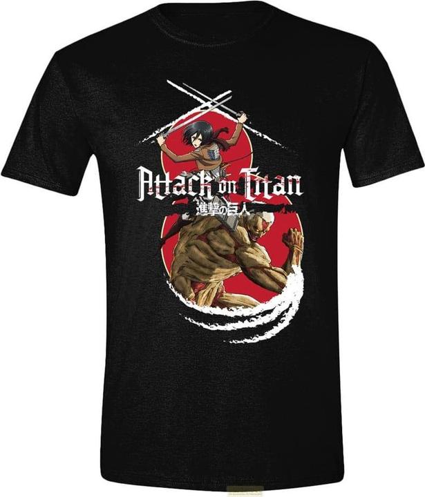 Produktbild Death Note Attack on Titan T-Shirt Mikasa Titan Grösse S (S)