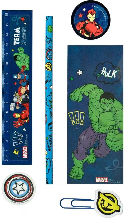 Image du produit Undercover Porte-stylo rempli 7 pièces Avengers
