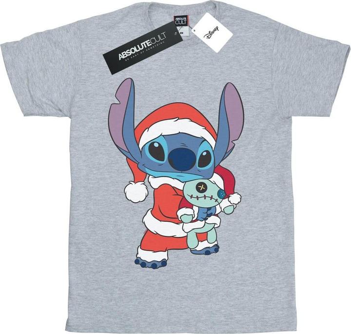Immagine prodotto Disney Lilo And Stitch Stitch Christmas Maglietta Ragazze (128)