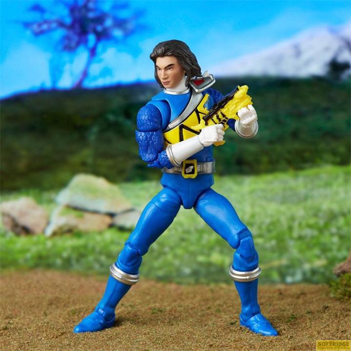 Image du produit Hasbro Power Rangers Lightning Collection figurine Dino Charge Blue Ranger 15 cm