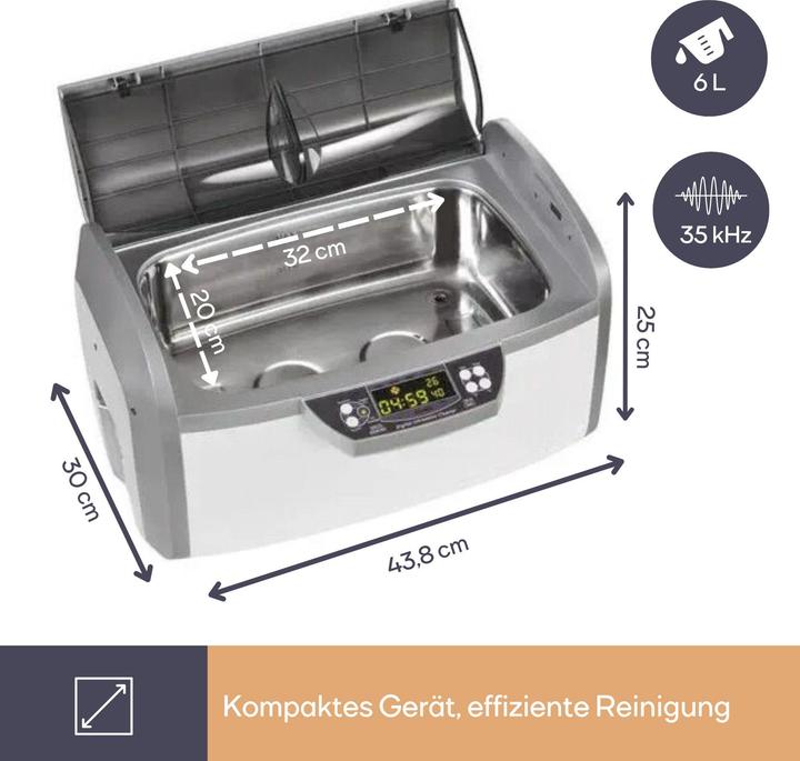 Produktbild Velleman Vtusc6 (35 kHz, 6000 ml)