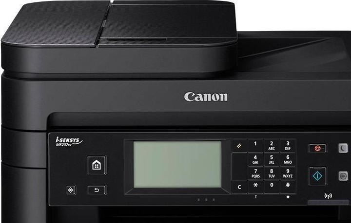 Actual product image Canon i-SENSYS MF237w Mono, Laser, Multifunction, A4, Wi-Fi, Black (Laser, Black and white)