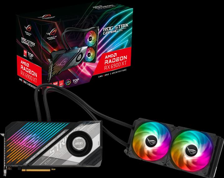 Actual product image ASUS Radeon ROG STRIX LC RX 6900 XT GAMING (16 GB)