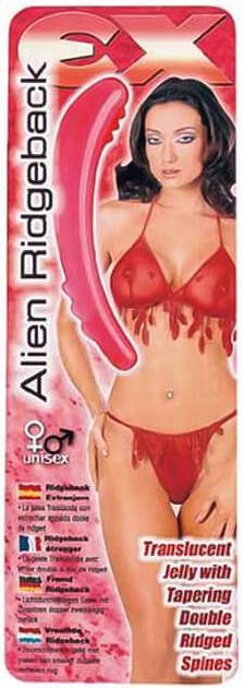 Actual product image Alien Ridgeback double dildo