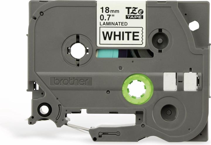 Actual product image Brother TZe-241 (1.80 cm, White, Black)