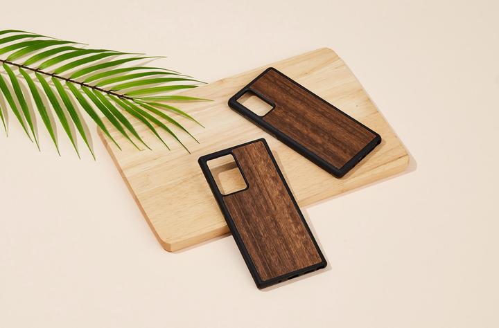 Produktbild Man.Wand &WOOD case for Galaxy Note 20 Ultra koala juodas (Samsung Galaxy Note 20 Ultra)