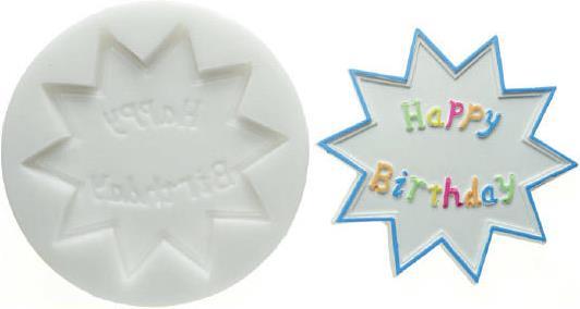 Immagine prodotto Silikomart Slk038 Stampo in silicone Buon Compleanno