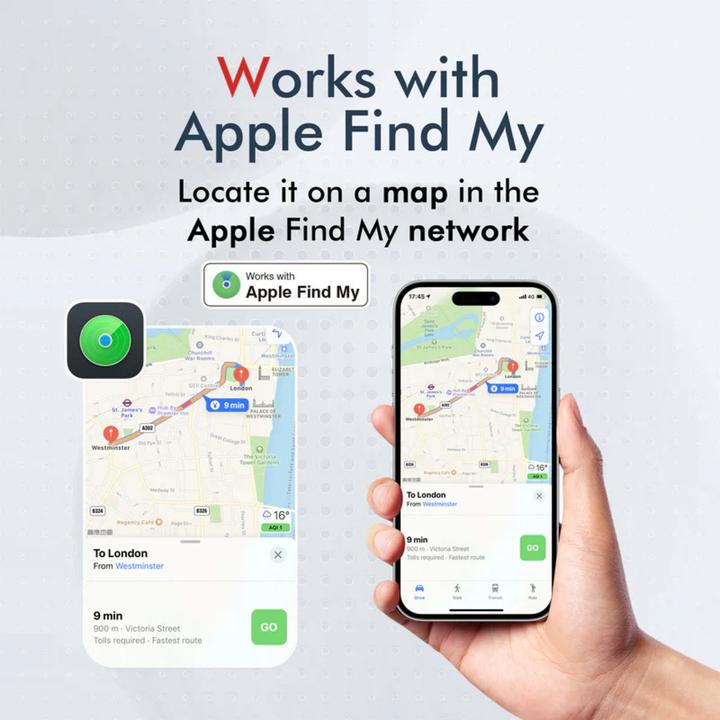 Actual product image Mili MiLock, luggage finder and lock (iOS, Apple, iPadOS)