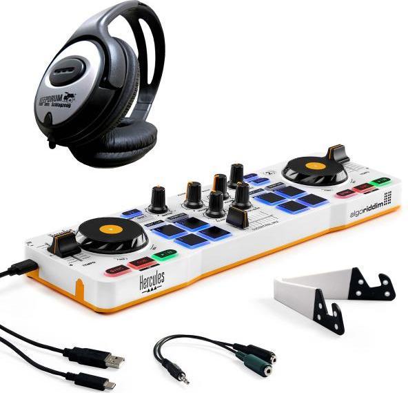 Produktbild Hercules DJ Control Mix Controller mit Kopfhörer