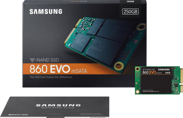 Produktbild Samsung 860 Evo (250 GB, mSATA)