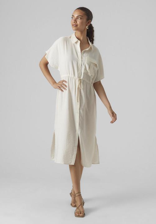 Produktbild Vero Moda Vmiris S/S Shirt Calf Dress Wvn Noos Kleid (XS)