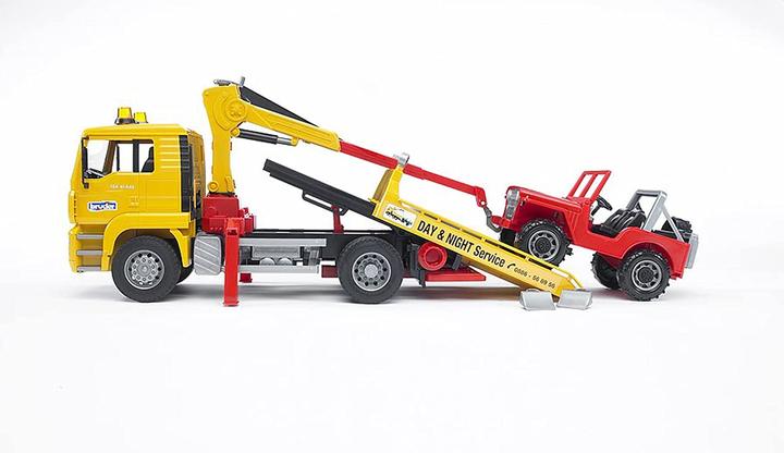 Produktbild Bruder Man Abschlepp-LKW mit Geländewagen