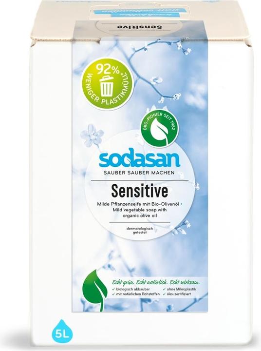 Sodasan Flüssigseife Sensitive (Flüssigseife, 5000 ml)
