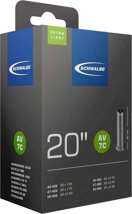 Actual product image Schwalbe AV 7C (Schrader (AV), 20", 40 mm)