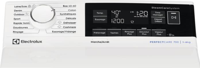 Image du produit Electrolux EW7T3369HZD (6 kg, Vers le haut)