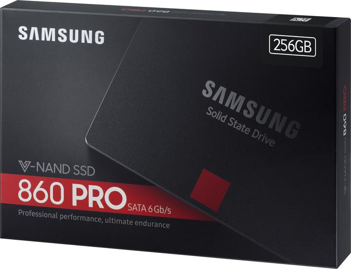 Actual product image Samsung 860 Pro (256 GB, 2.5")