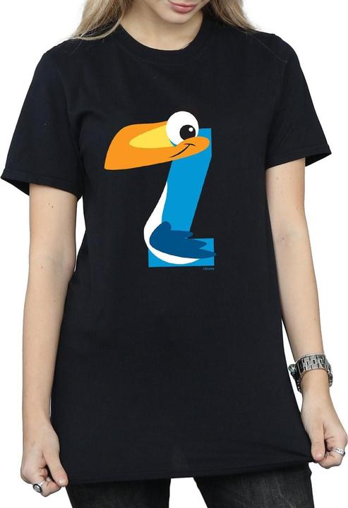 Immagine prodotto Disney Alphabet Z Is For Zazu Maglietta Ampia Donna (S)