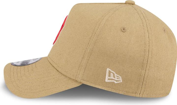 Immagine prodotto New Era Cappellino A-Frame Trucker in tela - Boston Red Sox beige (Taglia unica)
