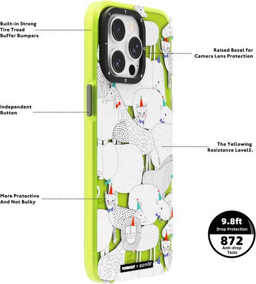 Actual product image Youngkit Case Artists Joint@Alice Potter Kids Print Case (Apple iPhone 15 Pro Max)