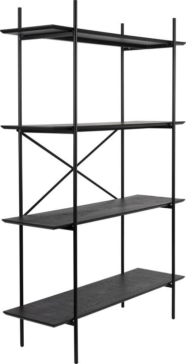 Zuiver Shelf Cabinet Marcio Black (120 x 40 x 180 cm)
