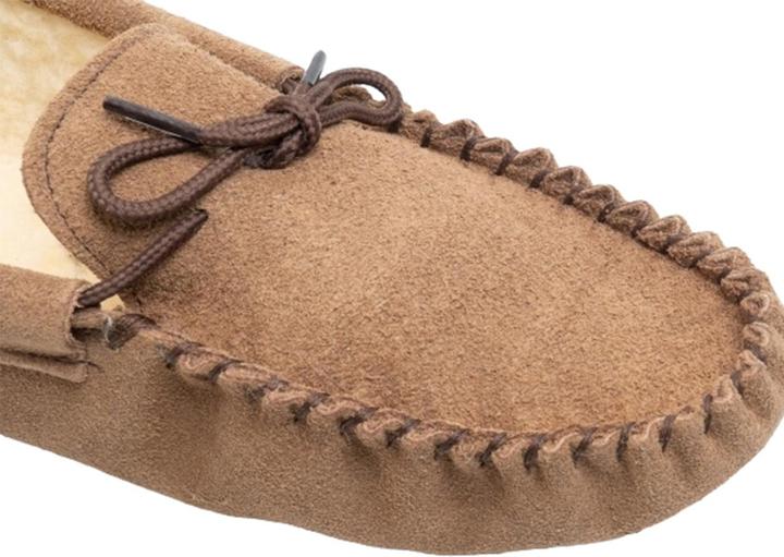 Produktbild Mokkers Jake Mokassins Hausschuhe Pantoffeln Wildleder (40)