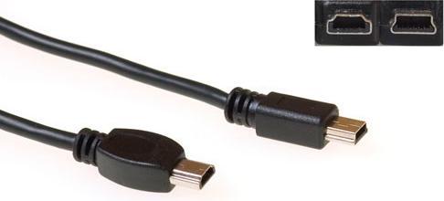 Produktbild SB2602 2m Mini-USB A Mini-USB B Männlich Männlich Schwarz USB Kabel (2 m, USB 2.0)