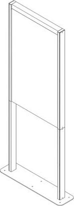 Actual product image Hagor Floormount OM46N-D 46"