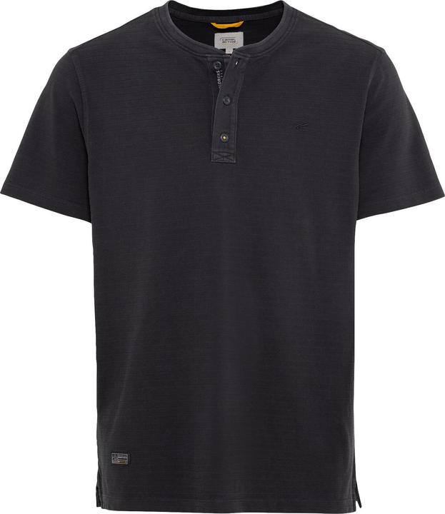 Produktbild Camel Active Kurzarm Henley aus reiner Baumwolle (S)