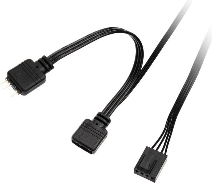 Produktbild Bitspower Notos RGB PWM Lüfer, 120mm - schwarz, 3er-Pack (120 mm, 3 x)