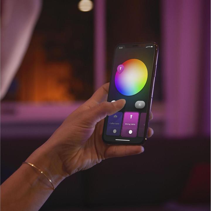 Actual product image Philips Hue White & Color Ambiance Slim Recessed (650 lm)