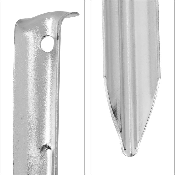 Actual product image Relaxdays 50x tent pegs
