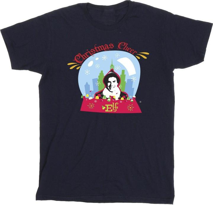 Elf Christmas Snowglobe TShirt (M)