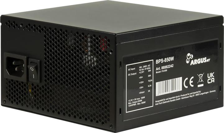 Immagine prodotto Intertech Inter-Tech PSU ArgusNT BPS-850W (null Watt) (850 W)