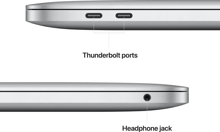 Produktbild Apple MacBook Pro – 2022 (13.30", M2, 16 GB, 512 GB, CH)