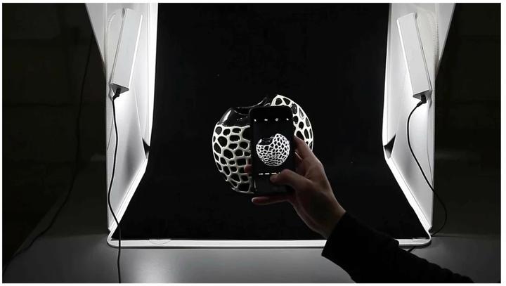 Actual product image Orangemonkie Foldio 3 portable light box (62.50 cm, 64 cm)