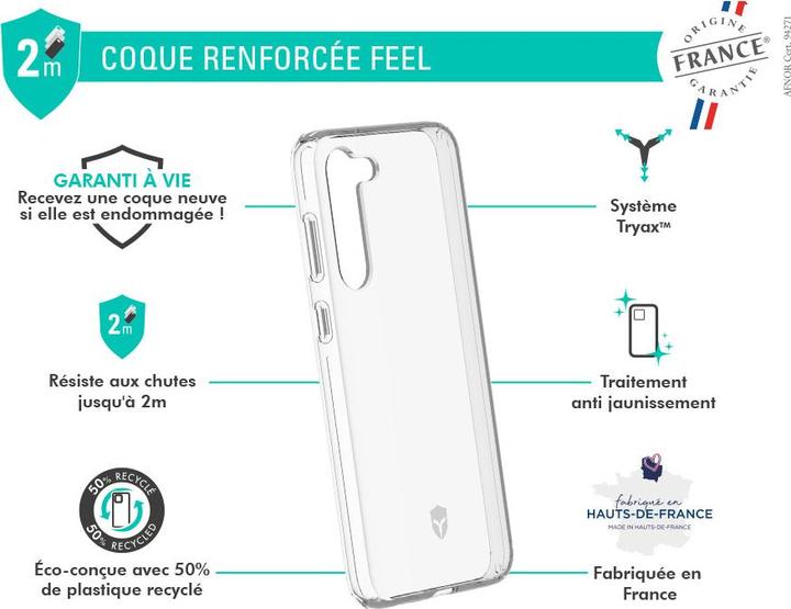 Actual product image Force Case Feel Mobile Phone Case Series (Samsung Galaxy S23+)