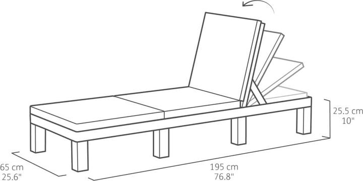 Produktbild Allibert Solène (195 cm)