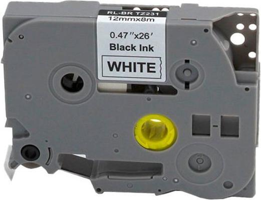 Actual product image Labelling tape replaces TZe-231 (1.20 cm, White)