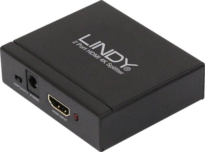 Actual product image Lindy HDMI splitter