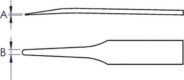 Produktbild Knipex Kunststoffpinzette ESD