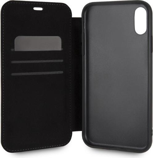 Immagine prodotto BMW BMFLBKI61LLST Libro iPhone Xr beżowy/taupe Logo Imprint (Apple iPhone XR)
