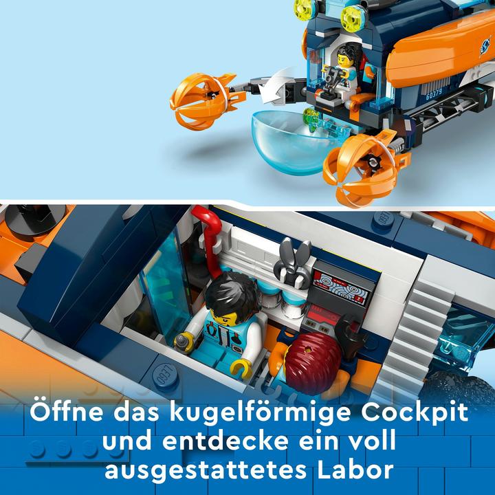 Image du produit LEGO Sous-marin d'exploration (60379, LEGO City)