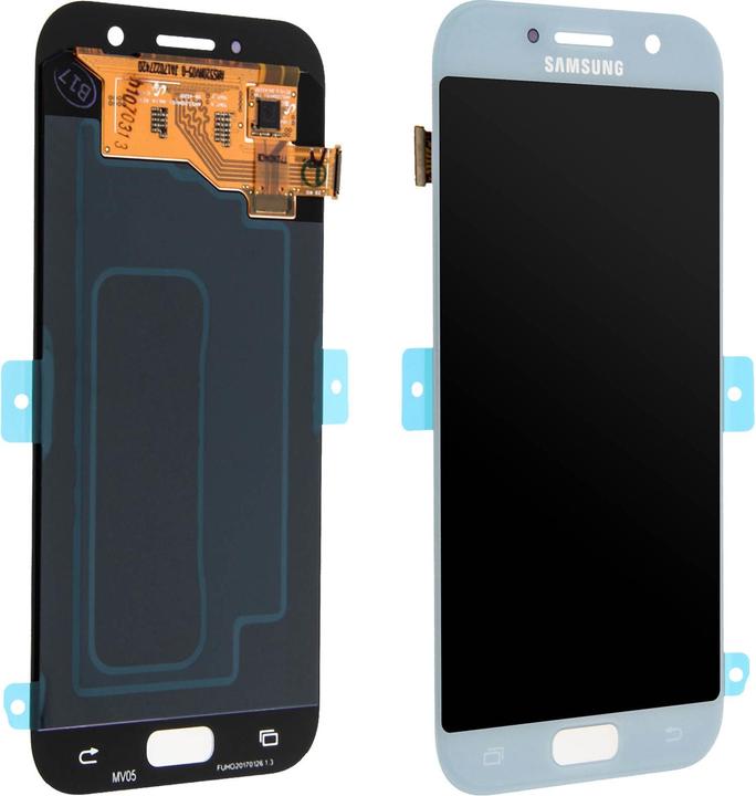 Image du produit Samsung Kit complet original LCD avec écran tactile pour Galaxy A5 2017 - Bleu clair (Écran)