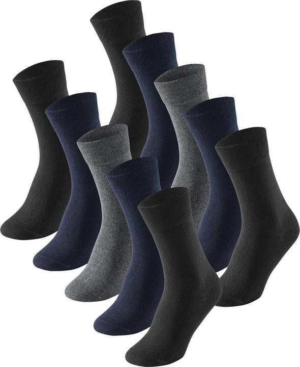Immagine prodotto Schiesser Calze per il tempo libero in cotone Fit (confezione da 10, 39 - 42)