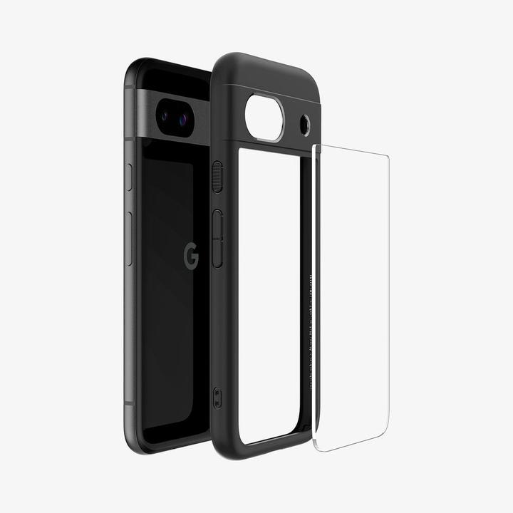 Actual product image Spigen Ultra Hybrid Google Pixel 8a czarny/black ACS07262 (Google Pixel 8)